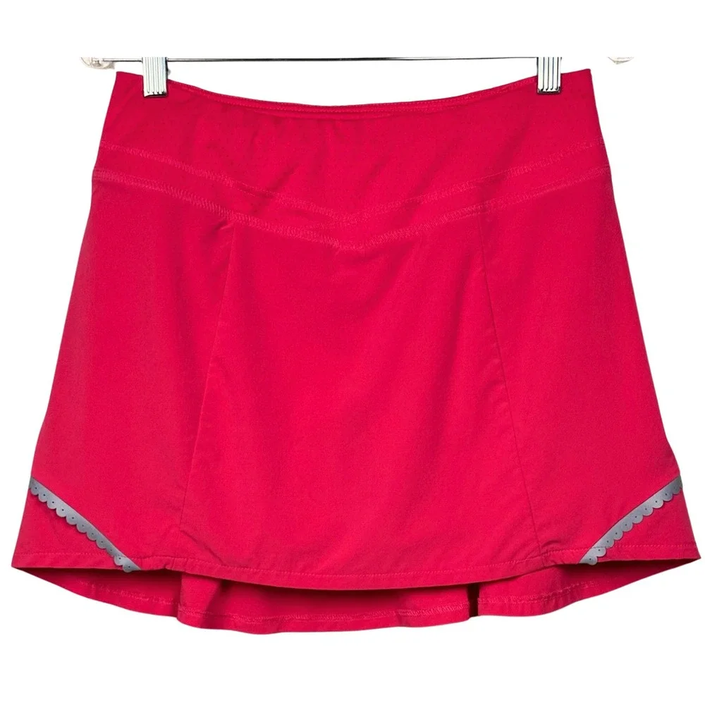 Title Nine Skirt Skort Womens Flounce Back Girly Tennis Golf Active Medium Pink
